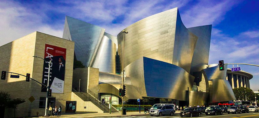 Walt Disney Concert Hall, Los Angeles | by Lando47, via Wikimedia Commons